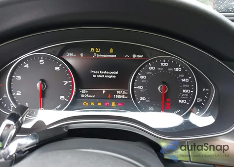 2014 Audi A6 3.0T Premium Plus z USA, uszkodzony, nr VIN WAUHGAFC9EN087054